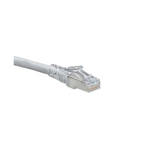 DATACOM PATCH CORD PCORD CAT 6A SLMLNE BOOT 5 FT WH, Leviton, Mfr#: 6AS10-5W